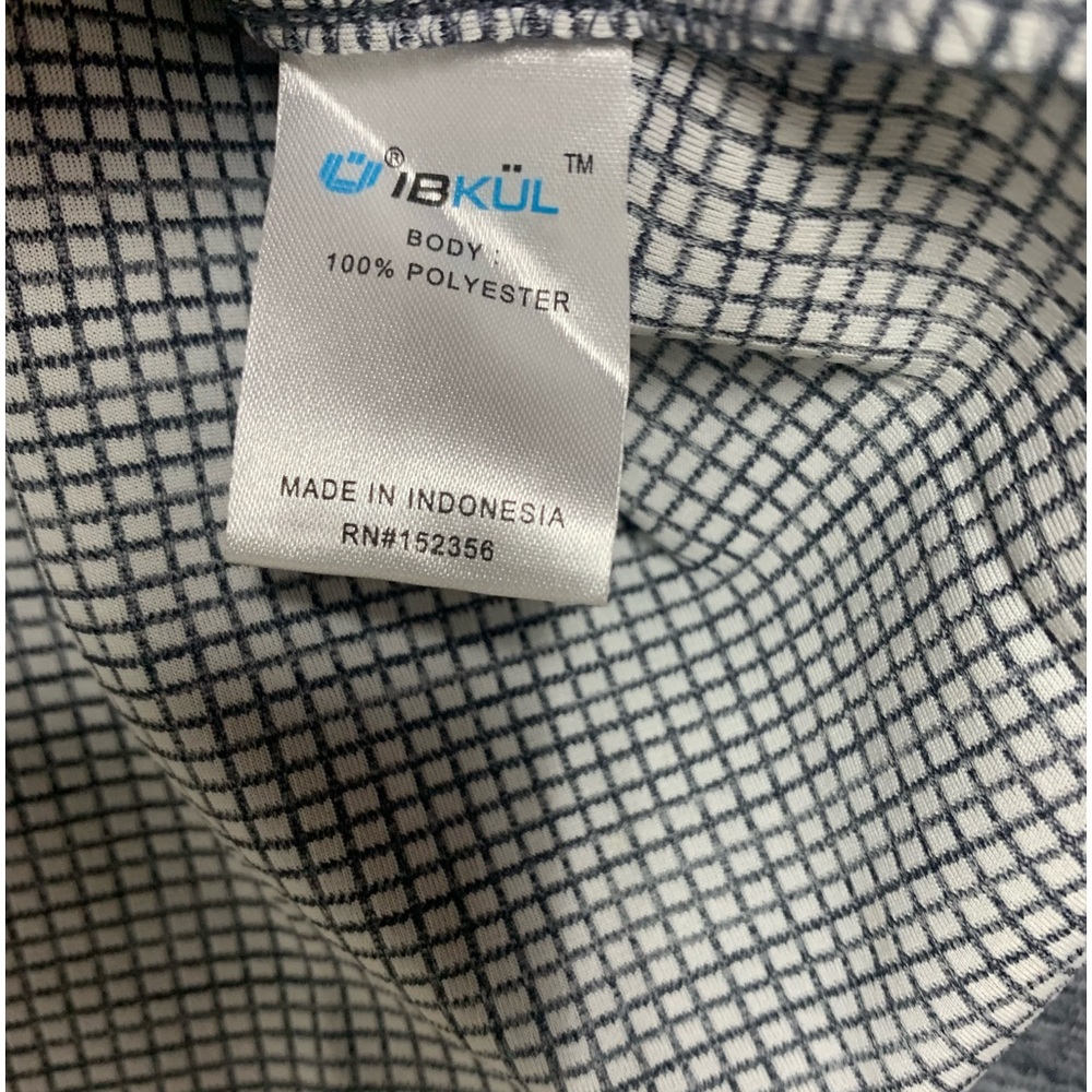 NEW IBKUL Black Waffle 1/4 Zip Assymetrical Top Size XS 34” - Picture 9 of 10